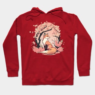 Sakura Fox Hoodie